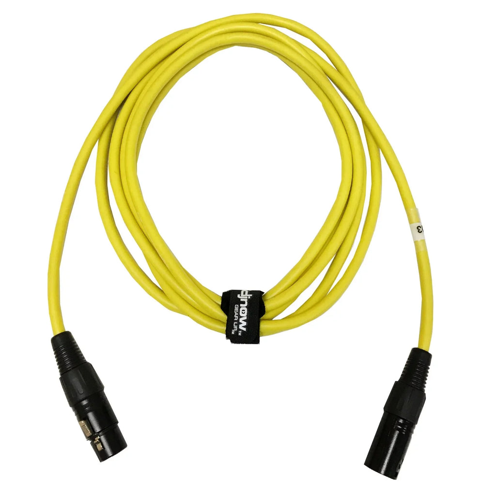 M-Audio AIR 192 | 4 2-In/2-Out 24/192 USizeB Audio Interface with Universal 10FT Yellow Sizeure-Fit XLR Cables Package
