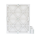20x22x1 MERV 10 Pleated HVAC Air Filters by Glasfloss. ( Quantity 5 ) Exact Sizeize: 19-1/2 x 21-7/8 x 7/8