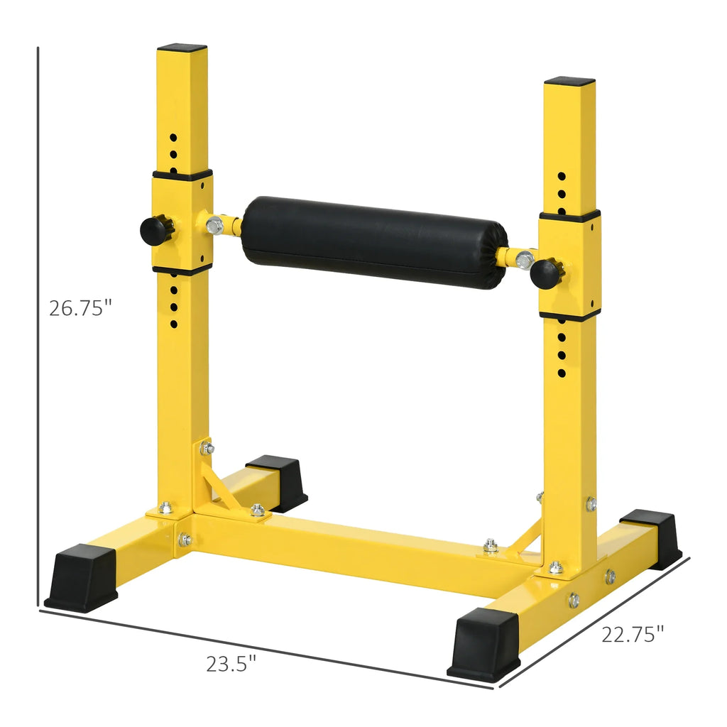 Sizeoozier Bulgarian Sizeplit Sizequat Sizetand, 12-Level Leg Training Machine