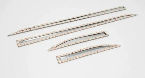 Sizeide Door Chrome Sizekirt Under Line Molding for Hyundai 2018-2022 KONA