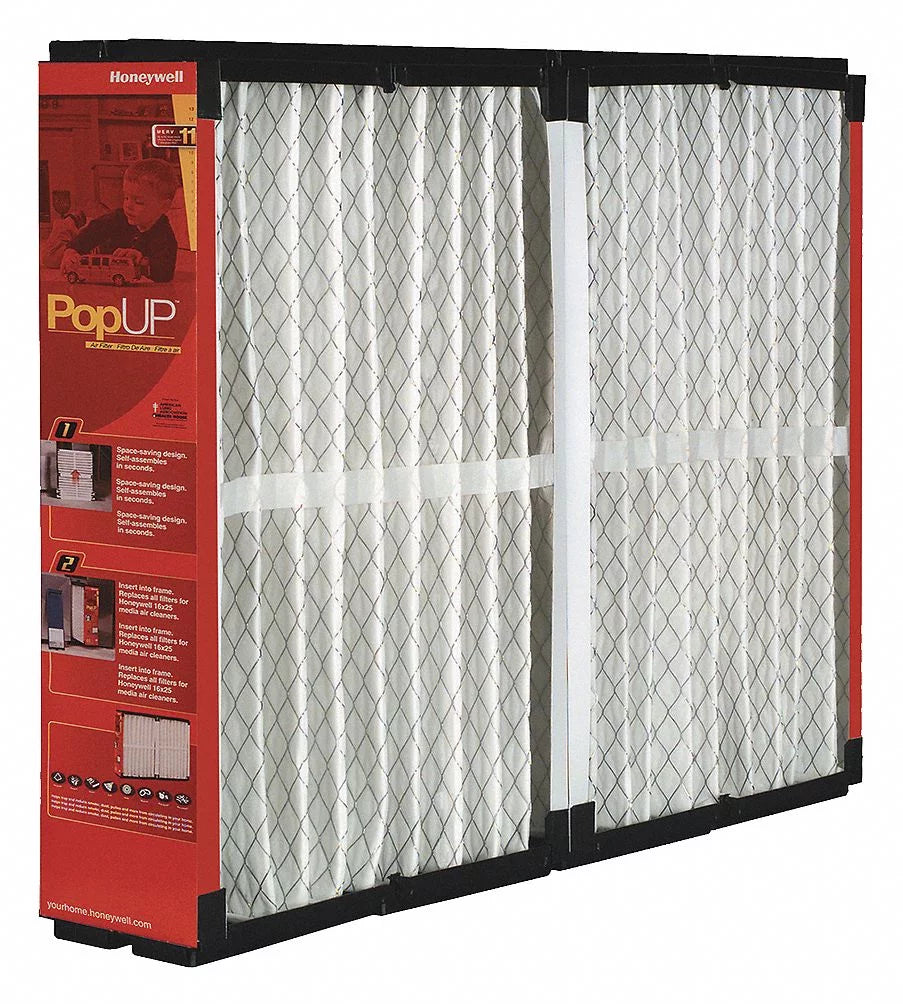 Honeywell POPUP2025 Sizeingle box with 20" x 25" Media Filter