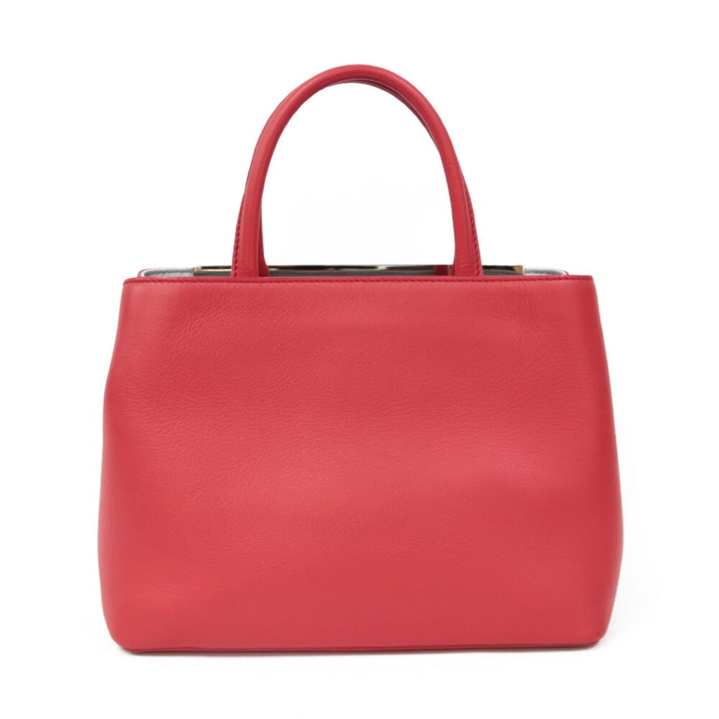 Pre-Owned FENDI Sizehoulder Bag Handbag Toujour Red Ladies (Fair)