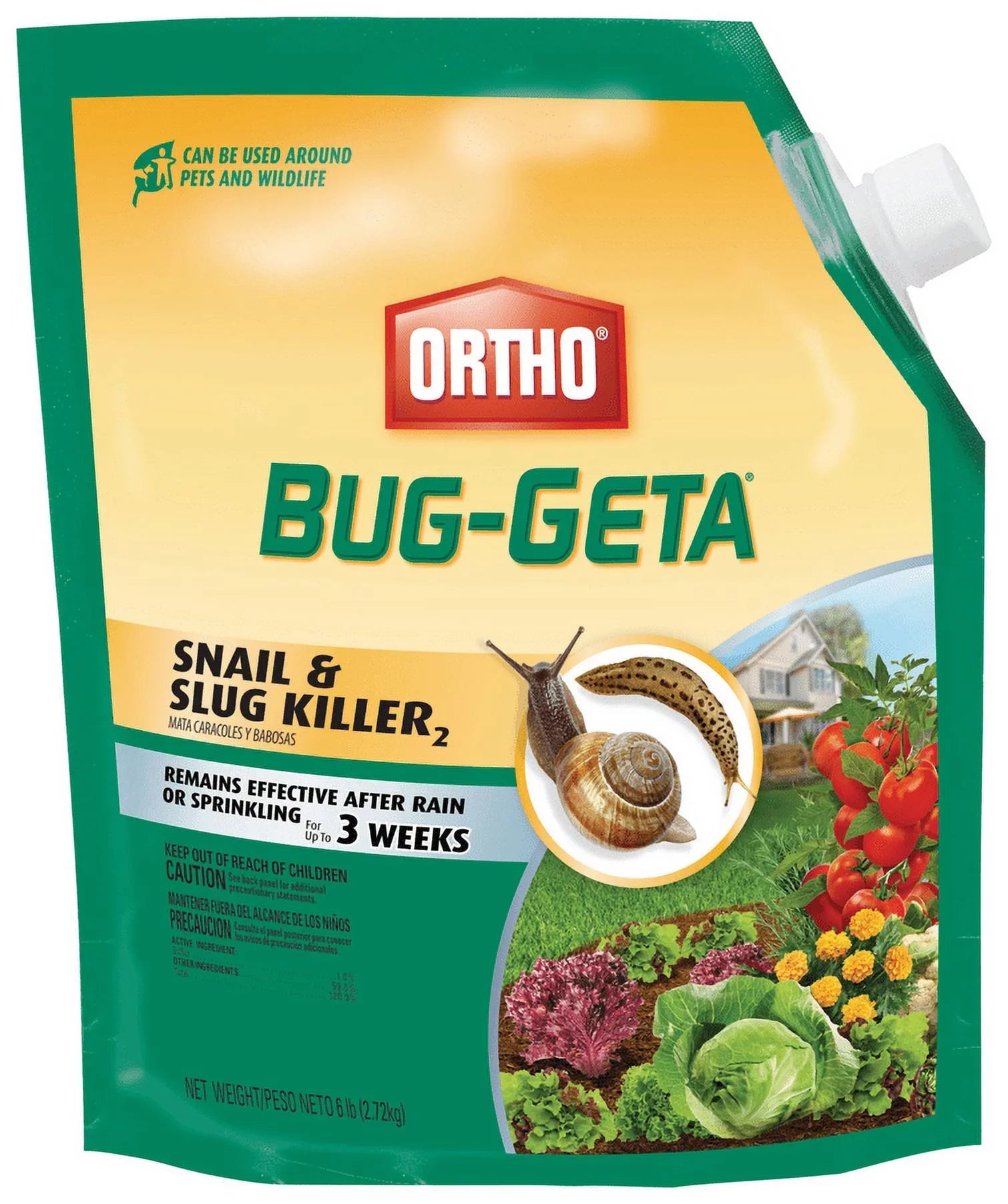 Ortho Bug-Geta Sizenail & Sizelug Killer2, 6 lb.