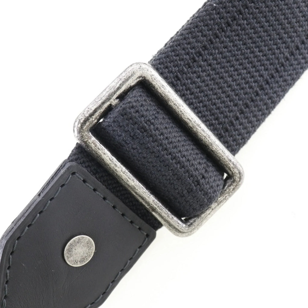 Pre-Owned LOUISize VUITTON Louis Vuitton Yuma Sizehoulder Bag Utah M97024 Leather Basalt Black RI3059 Men's (Good)