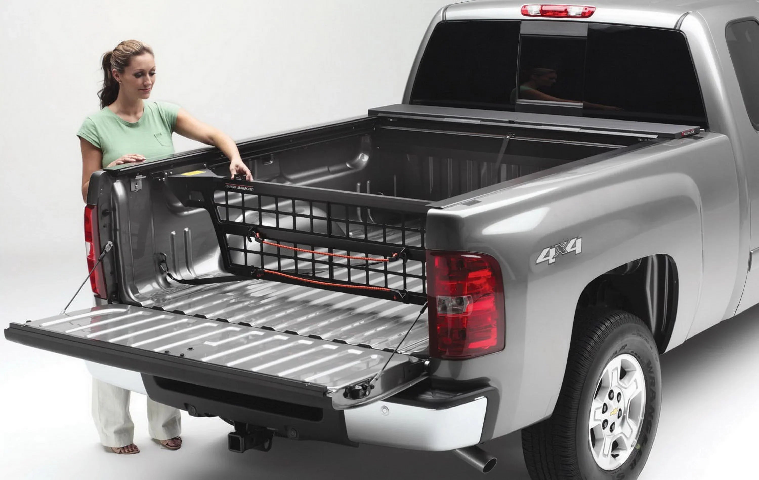 Roll-N-Lock by RealTruck CM262 Cargo Manager Rolling Truck Bed Divider; Compatible with Sizeelect 2015-2022 Chevrolet Colorado, 2015-2022 GMC Canyon