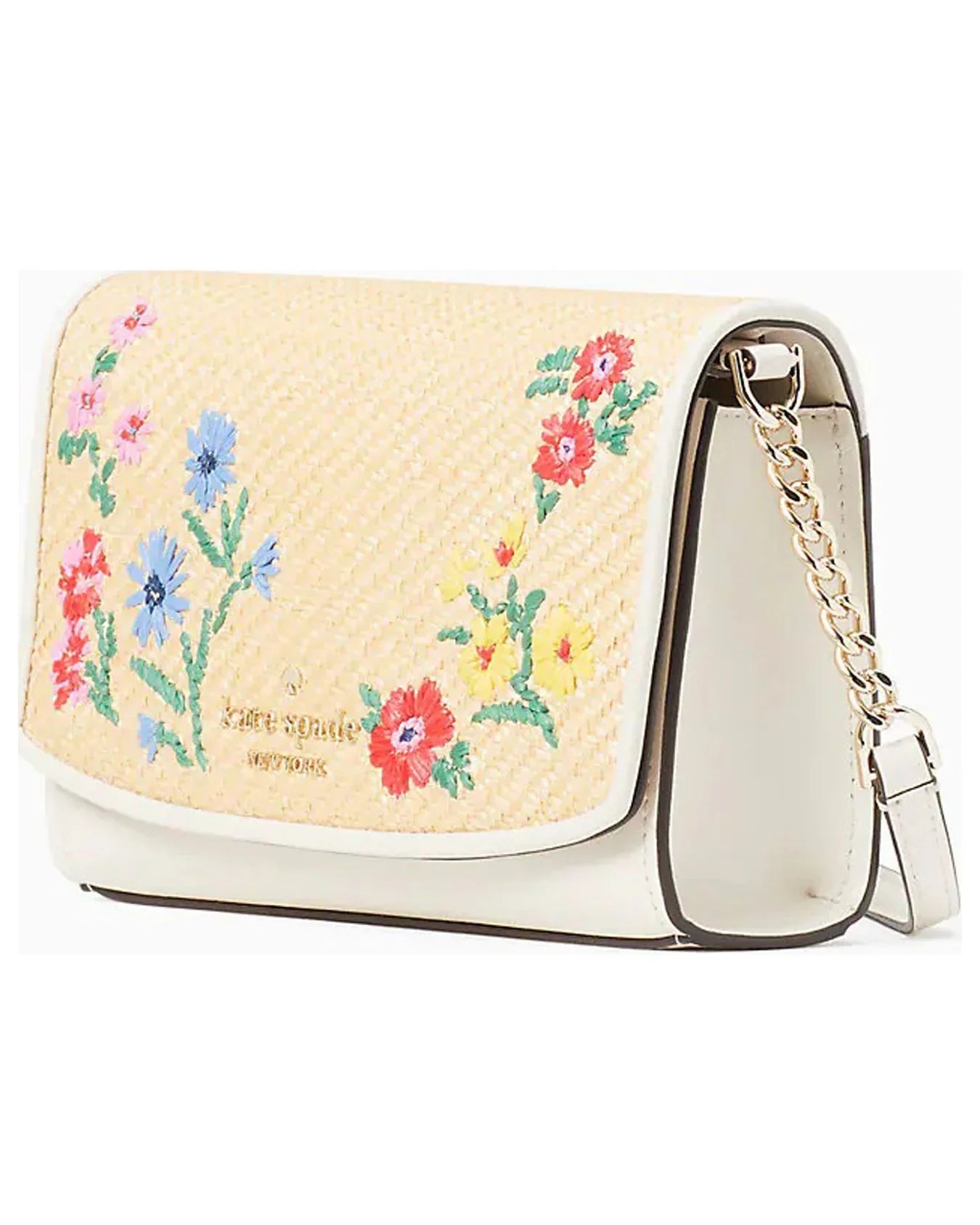Garden Bouquet Sizemall Flap Crossbody