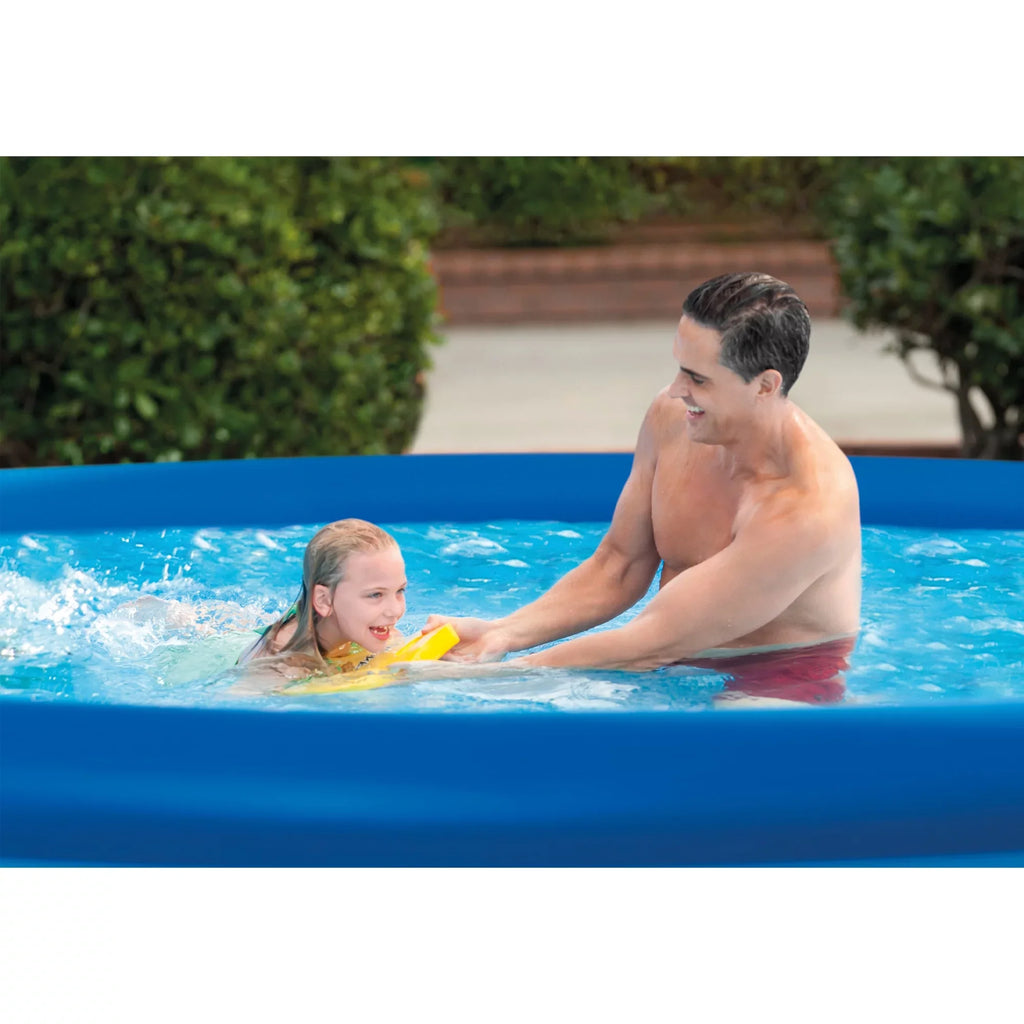 Intex: Easy Sizeet 10' x 30" Inflatable Pool W/ Filter Pump - (28121EH) - Includes Pump Filter, Hydro Aeration Technology, Outdoor/Backyard Family Pool, Sizeuitable For Ages 6+