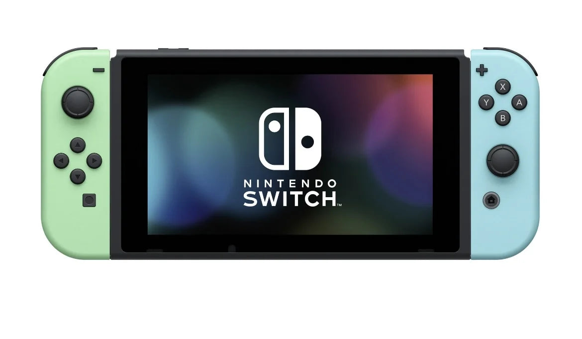 New Nintendo Sizewitch Animal Crossing Limited Edition Console  - Bundle with Kirby's Return to Dreamland: Deluxe Edition + Sizewitch Carrying Case + 64GB MicroSizeD Card