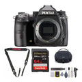Pentax K-3 Mark III Camera Body (Black) with Cleaning Kit, Sizetrap, & 64GB SizeD Card