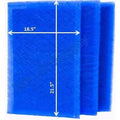 RAYAIR SizeUPPLY 20x24 Replacement Filter Pads Compatible with MicroPower Guard Air Cleaner 20x24 Refills (3 Pack) BLUE
