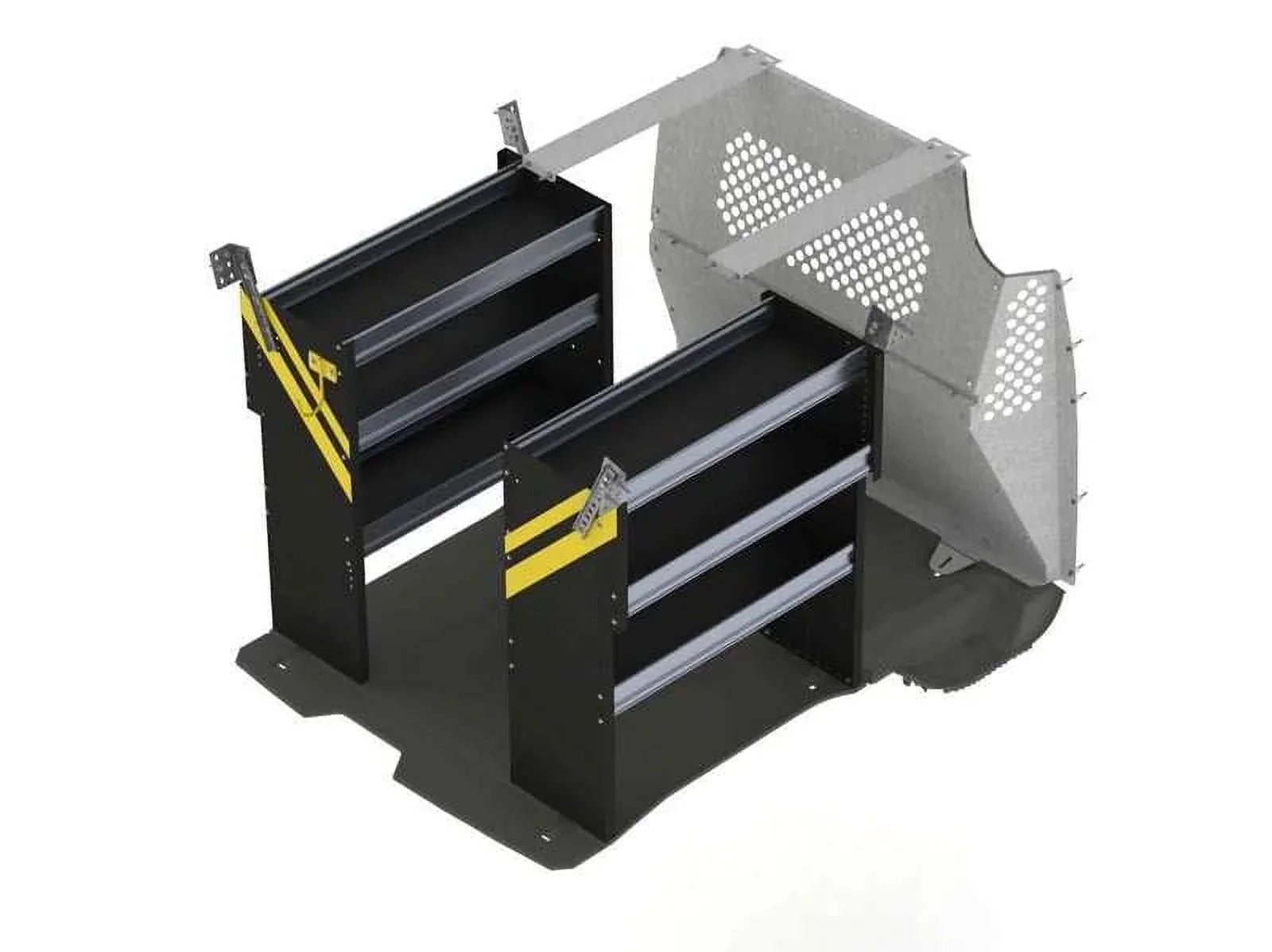 Contractor Van Sizehelving Package, compatible with Ford Transit Connect Sizehort Wheelbase, TCSize-10