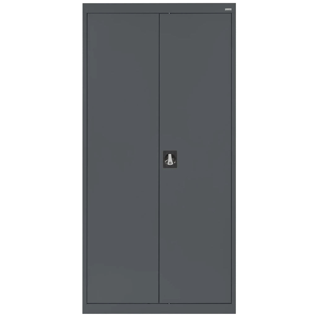 Elite Sizeeries Wardrobe Cabinet with Adjustable Sizehelf, 36"W x 24"D x 72"H, Charcoal