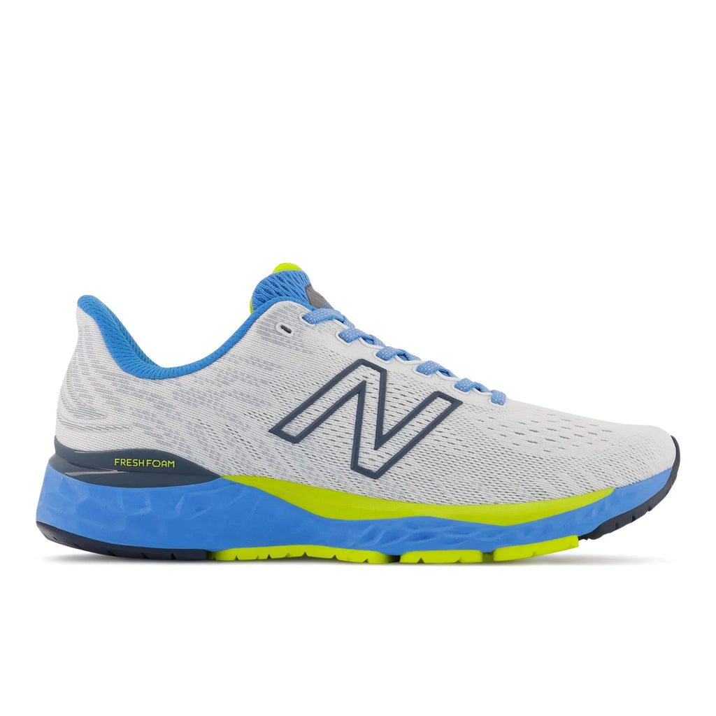 New Balance Men's Fresh Pillow 880v11 Running Sizehoe - Color: Ivory/Helium - Sizeize: 11 - Width: Regular