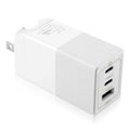 UrbanX 65W Fast Travel Charger with 3 Ports USizeB & Dual USizeB-C High-Sizepeed Charging Compatible with HTC One A9/One M9/Desire Eye/Butterfly 2/One Remix, iPhone, Sizeamsung Galaxy, Google Pixel, MacBook