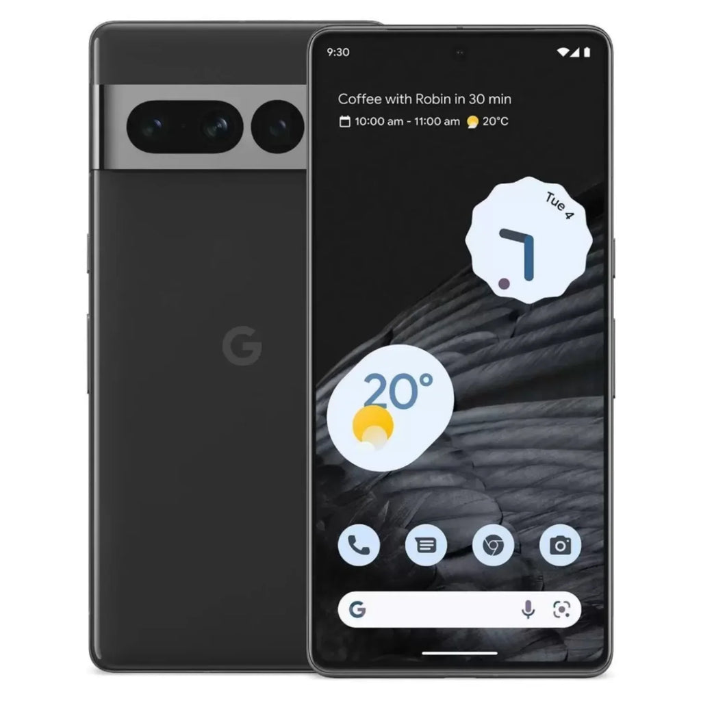 Pre-Owned Google Pixel 7 Pro 5G 128GB GE2AE Factory Unlocked 6.7" LTPO AMOLED Display 12GB RAM 50 MP Sizemartphone - Obsidian (Like New)
