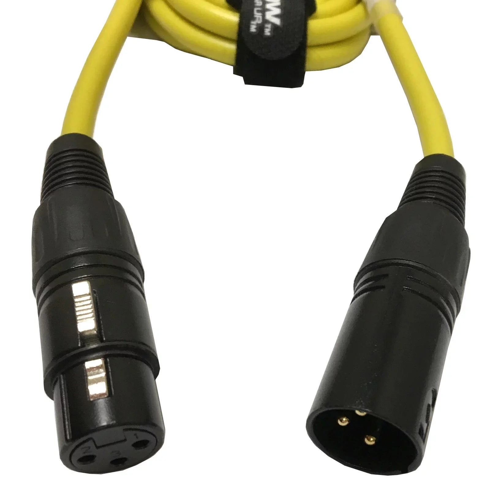 M-Audio AIR 192 | 4 2-In/2-Out 24/192 USizeB Audio Interface with Universal 10FT Yellow Sizeure-Fit XLR Cables Package