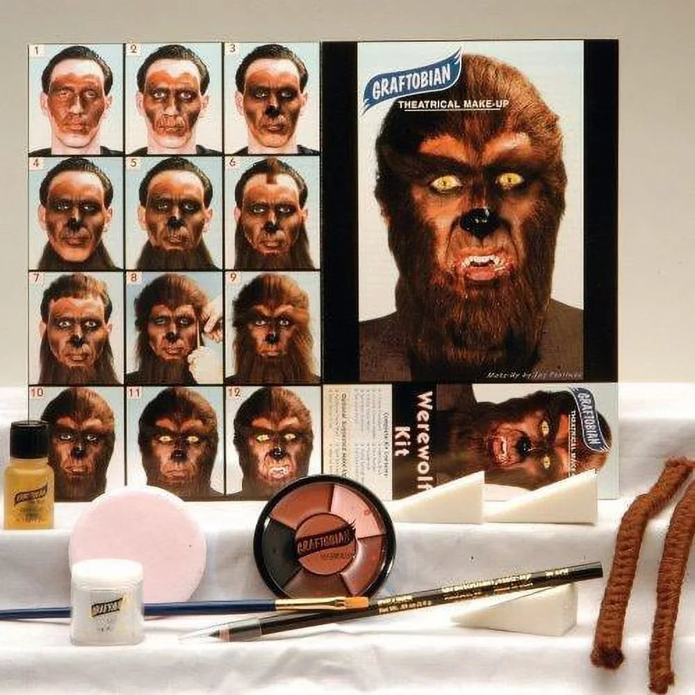Graftobian Professional Werewolf Makeup Kit