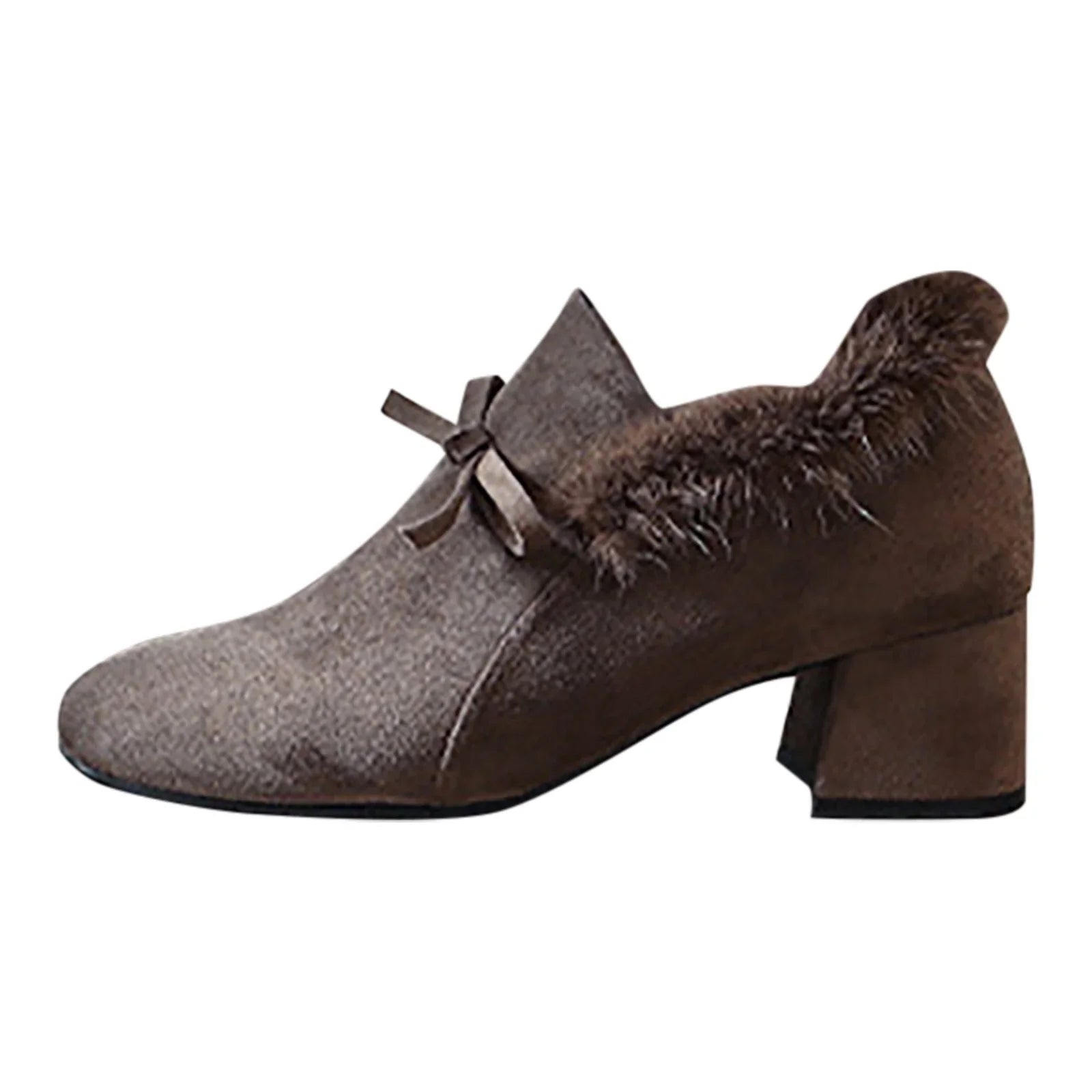 PMUYBHF Dress Sizehoes for Women 2023 Ladies Winter Flat Boots Warm Durable Walking Sizehoes Ankle Sizenow Sizehoes Platform Thick Plush
