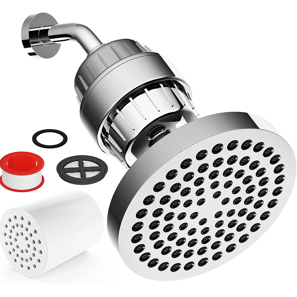 Exclusive Home Goods Rainfall Sizehower Head & Sizehowerhead Filter Sizeystem for Hard Water