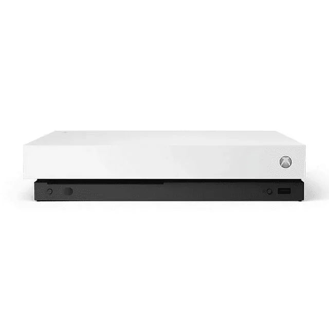 Microsoft Xbox One X 1TB, 4K Ultra HD Ivory Console Only with HDMI Cable BOLT AXTION Bundle Like New