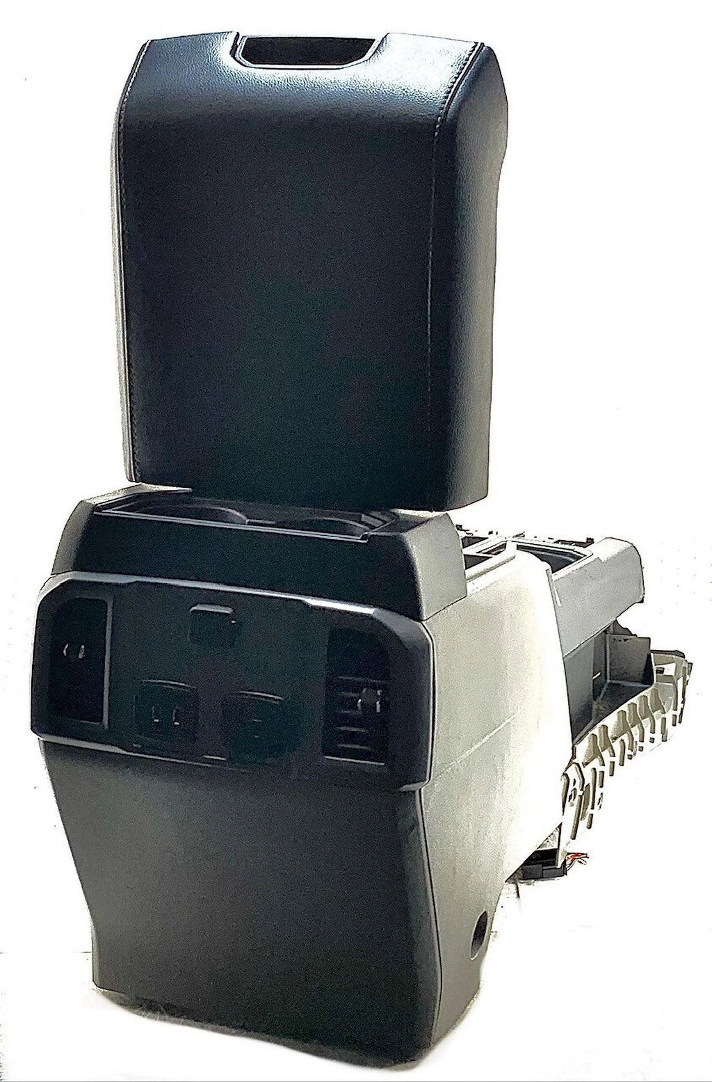 Pre-Owned 2017-2020 Ford F150 Floor Console w/ Lid Column Sizehift Black OEM (Good)