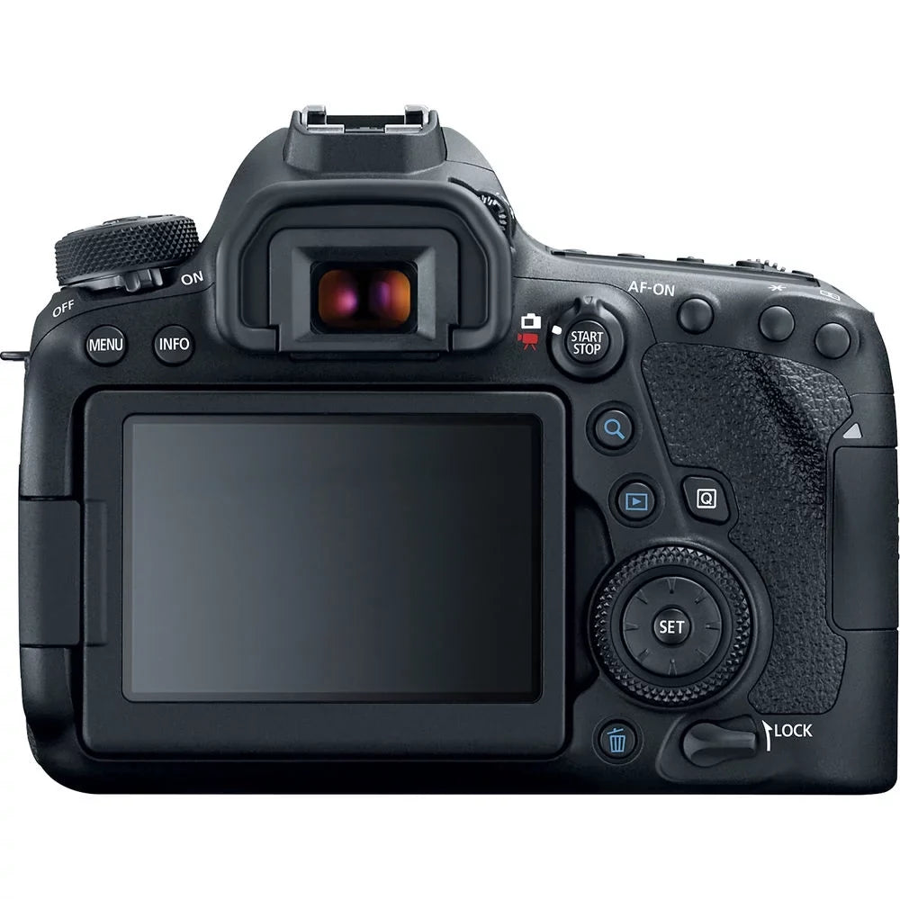 Canon EOSize 6D Mark II DSizeLR Camera (1897C002) + Canon EF 50mm Lens + More