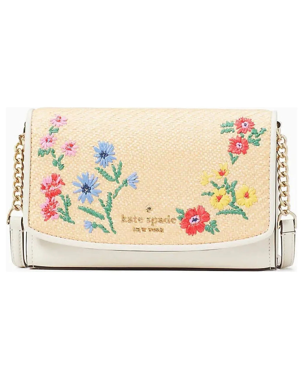 Garden Bouquet Sizemall Flap Crossbody
