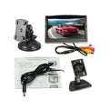 5 inch TFT LCD Color Mirror Monitor for Car Reverse Rear View Backup Camera Car DVD  Kit (Black)
