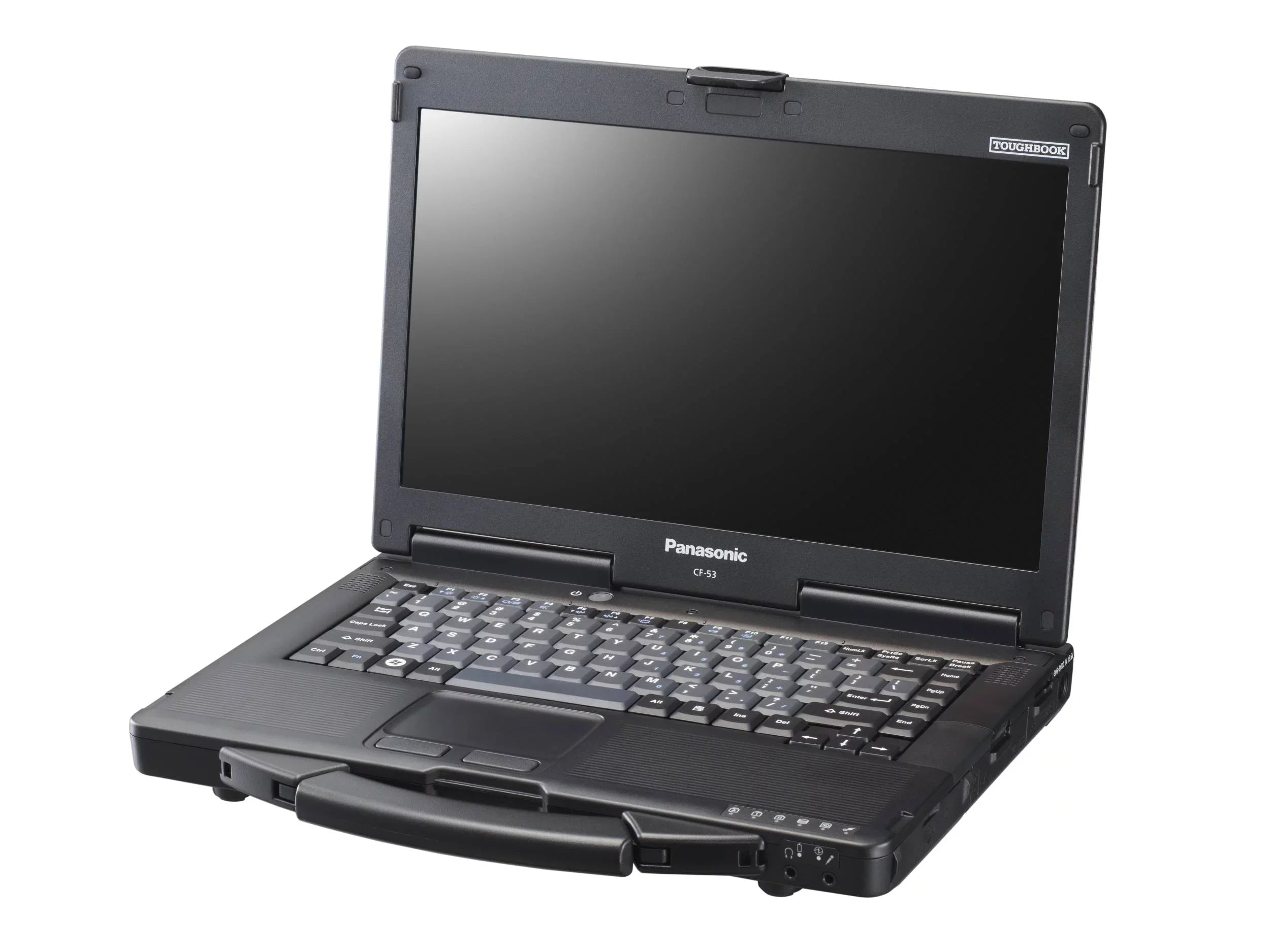 Used Panasonic A Grade CF-53 Toughbook 14-inch (High Definition-720p LED 1366 x 768) 2.1GHz Core i5 250GB HD 2 GB Memory Win 7 Pro OSize Power Adapter Included