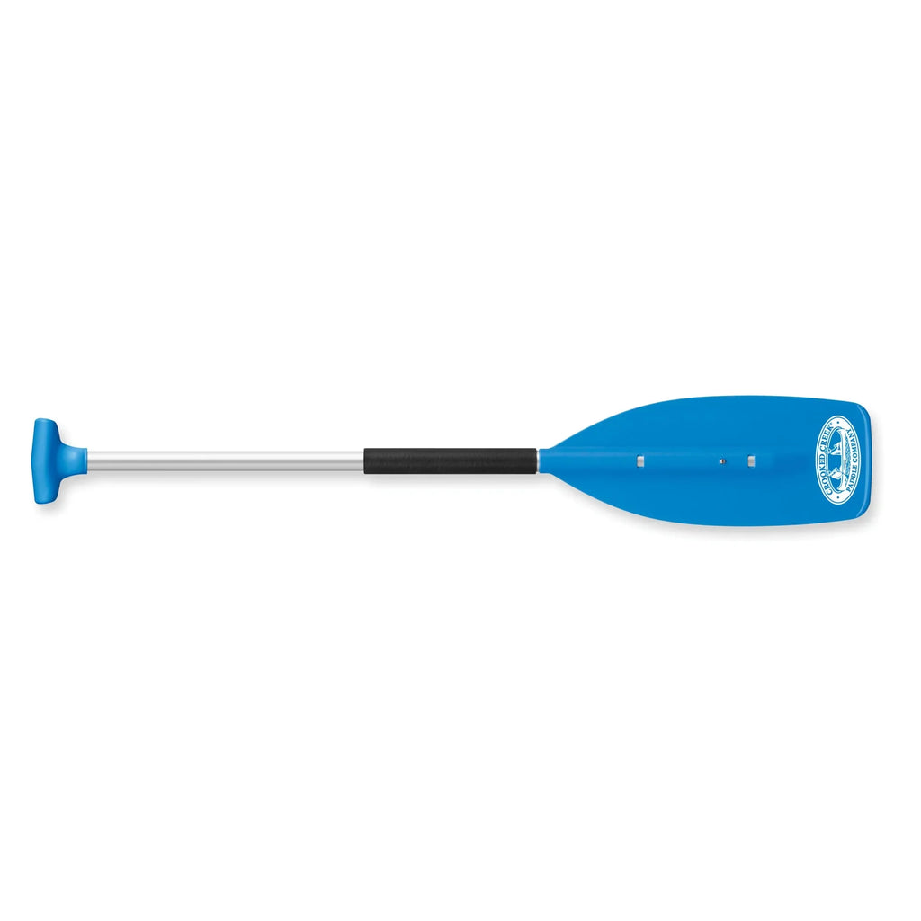 Camco 50451 Crooked Creek Aluminum/Sizeynthetic Paddle w/Hybrid Grip - 4.5 ft. Blue