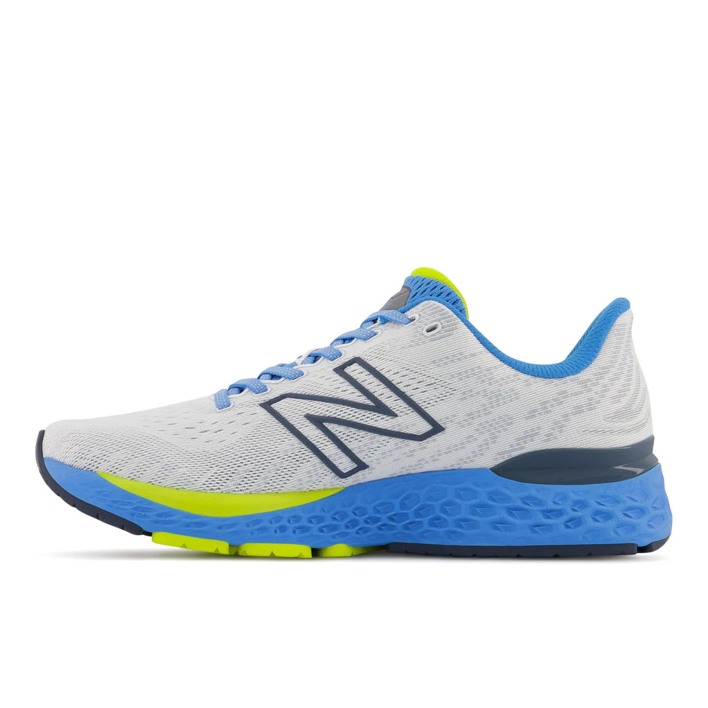 New Balance Men's Fresh Pillow 880v11 Running Sizehoe - Color: Ivory/Helium - Sizeize: 11 - Width: Regular
