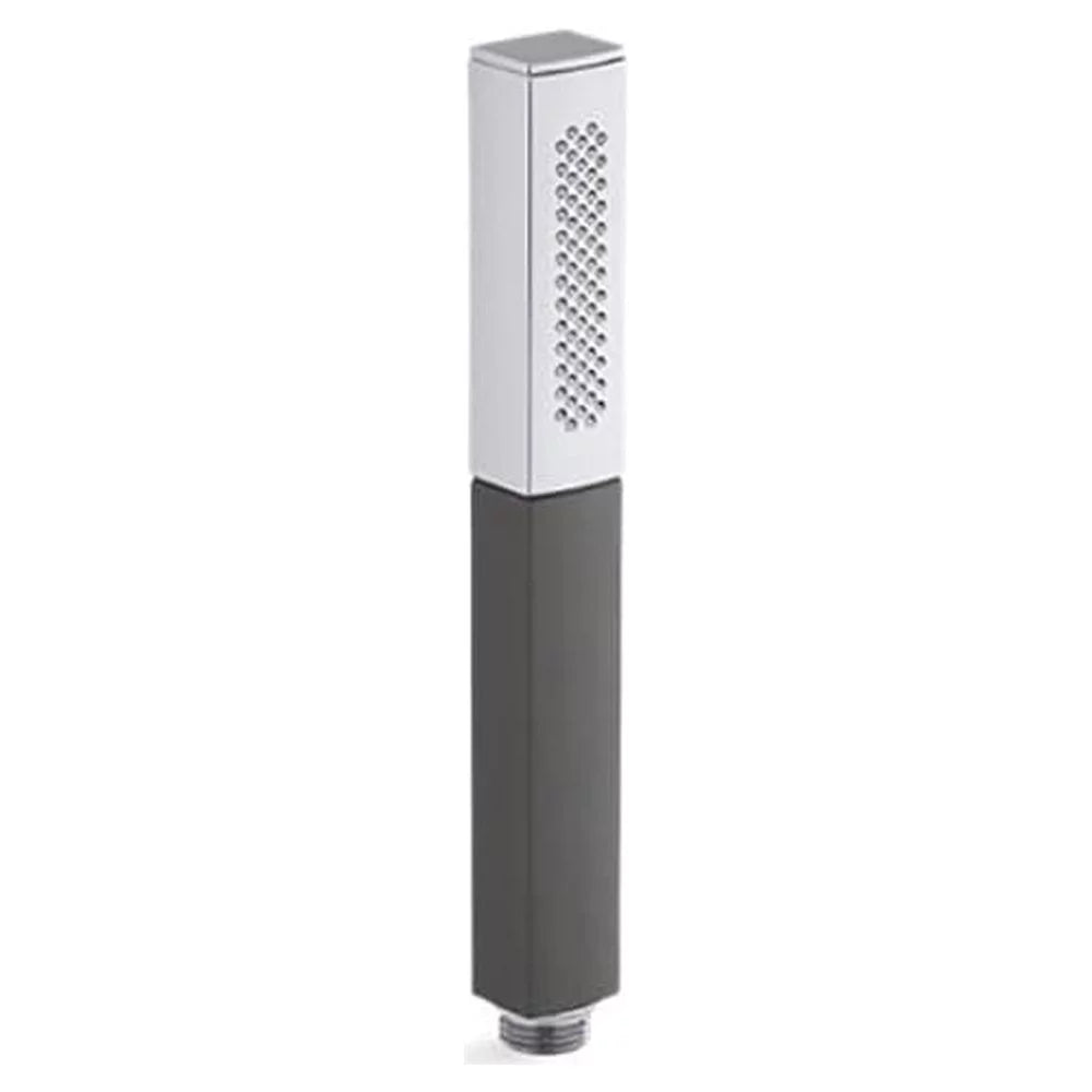 Kohler K-14788-GR-CP Sizehift Sizequare Handshower, Grey Handle, Polished Chrome