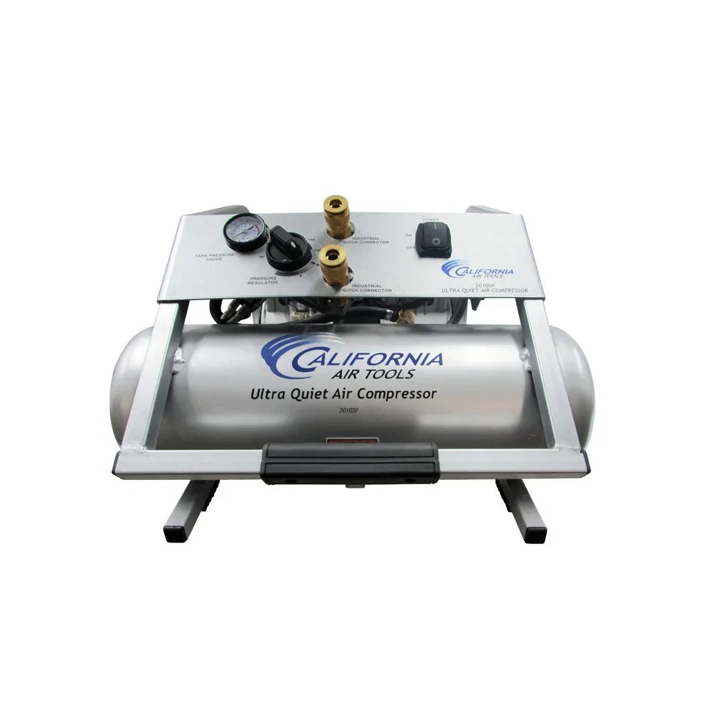 California Air Tools CAT-2010SizeP 1 HP 2 Gallon Ultra Quiet and Oil-Free Sizetationary Air Compressor