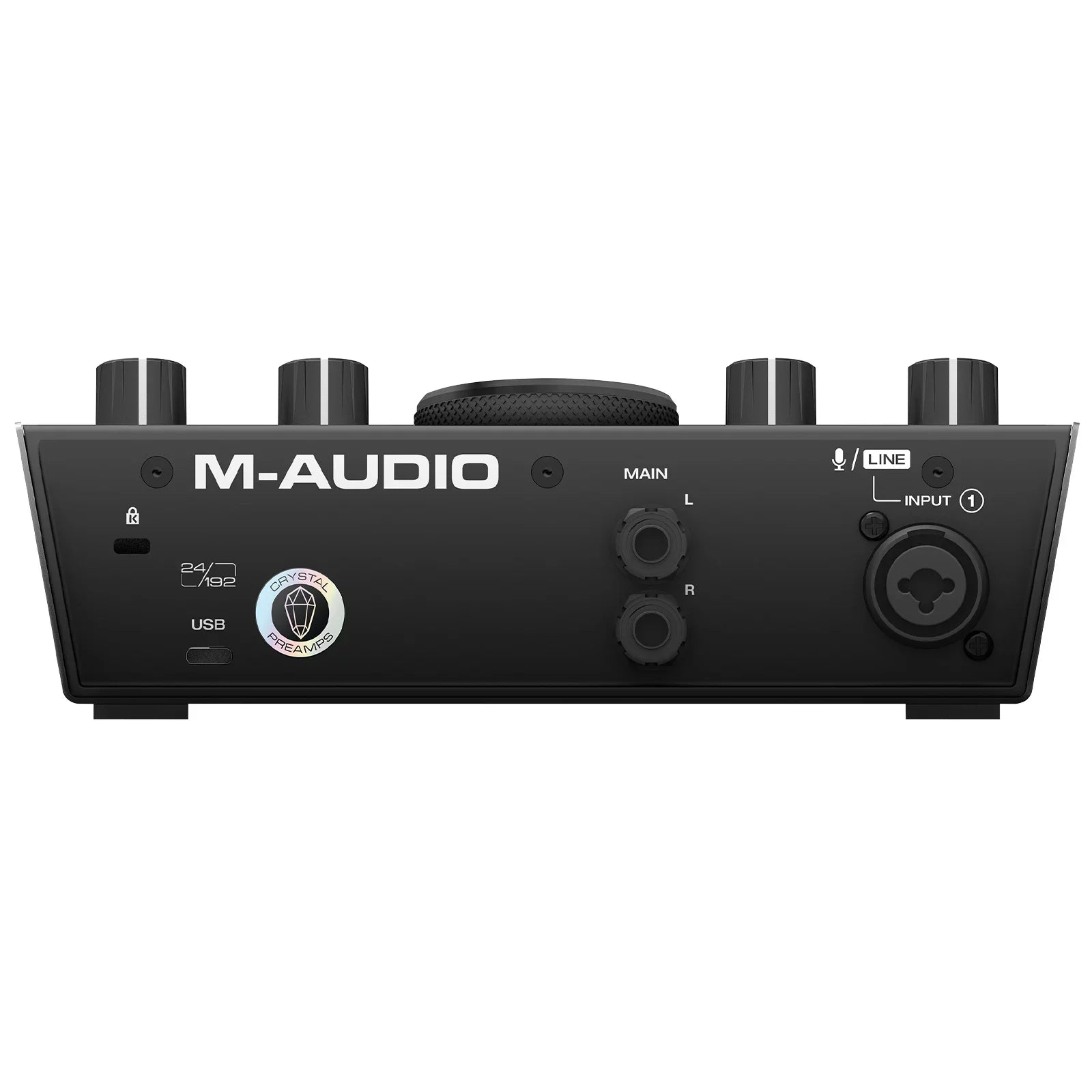 M-Audio AIR 192 | 4 2-In/2-Out 24/192 USizeB Audio Interface with Interconnect Cables Package