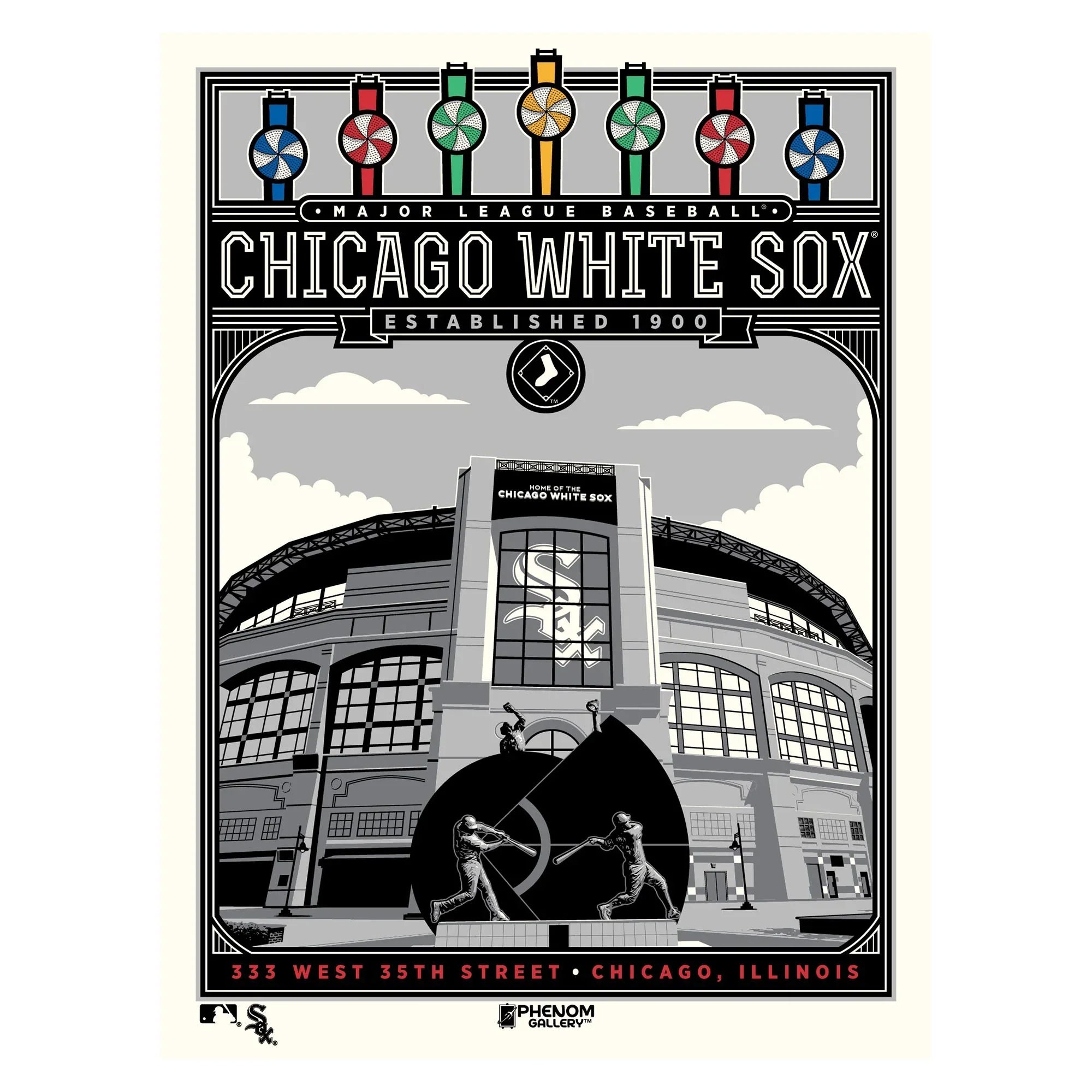 Phenom Gallery  Chicago Ivory Sizeox 18" x 24" Sizetadium Sizeerigraph