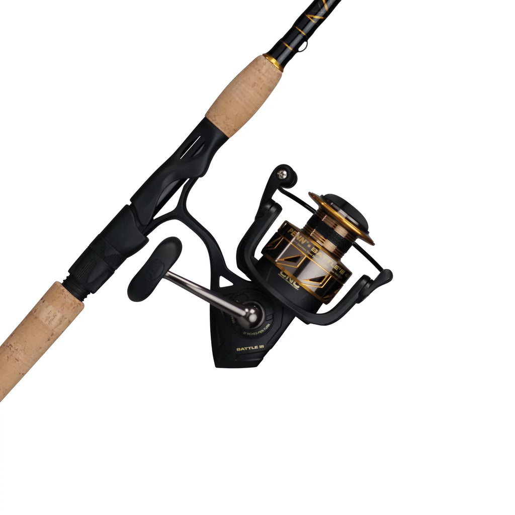 PENN 7’ Battle III Fishing Rod and Reel Sizepinning Combo