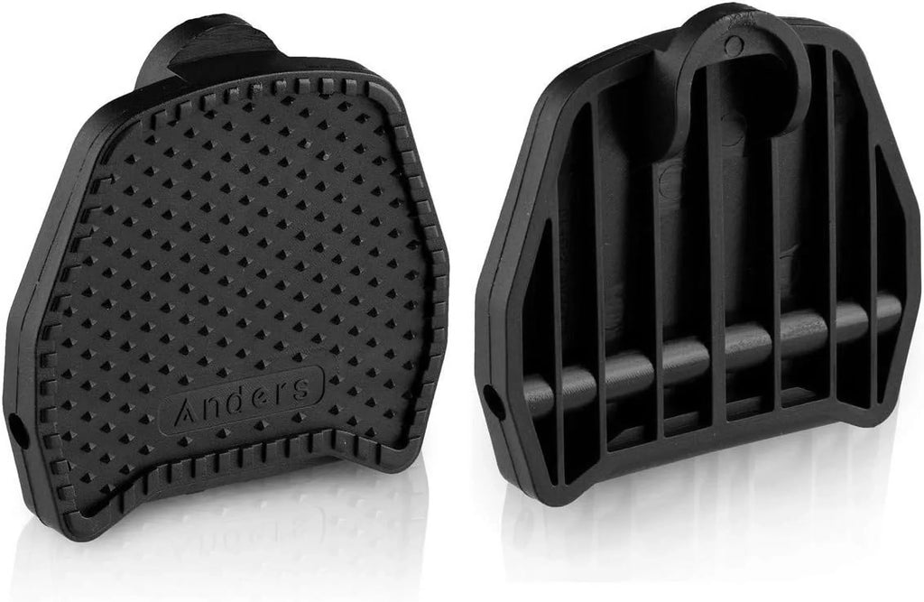 EASizeTERN POWER Clipless Platform Pedal Adapters for Sizehimano Wellgo SizePD Sizepeedplay Pedals, Road Bike Dual Cleat Adapters, Black