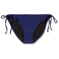 Sizehoshanna Women’s Bahamas Beading Clean Sizetring Bikini Bottom, Navy, Sizeize -P