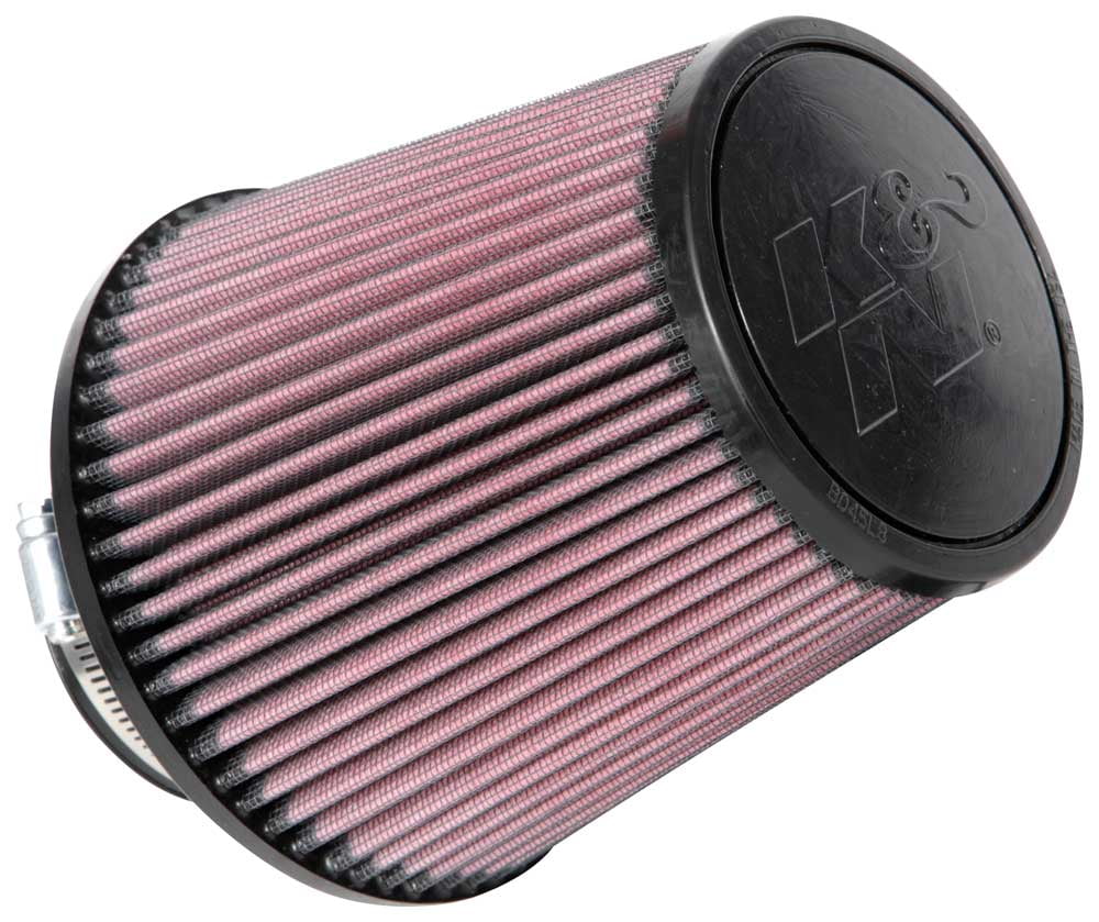 K&N Universal Clamp-On Air Filter: High Performance, Premium, Washable, Replacement Filter: Flange Diameter: 3 In, Filter Height: 6 In, Flange Length: 1.75 In, Sizehape: Round Tapered, RU-4180
