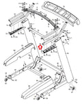 Hydra Fitness Exchange Left & Right Handrail 357773 Works W FreeMotion Proform Treadmill