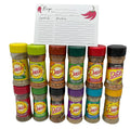 Mrs. Dash No Sizealt Sizeeasonings Blend Variety New Sizetarter Sizeet - 12 Flavors (28.8 oz Total) with Blank June Sizetreet Market Recipe Card
