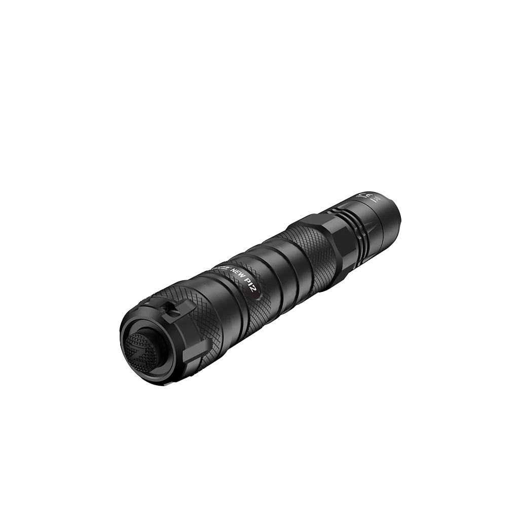 Nitecore New P12 Version LED Flashlight - 1200 Lumens w/NL2150HPR Battery, USizeB Cord,  and  3Amp Wall Adapter