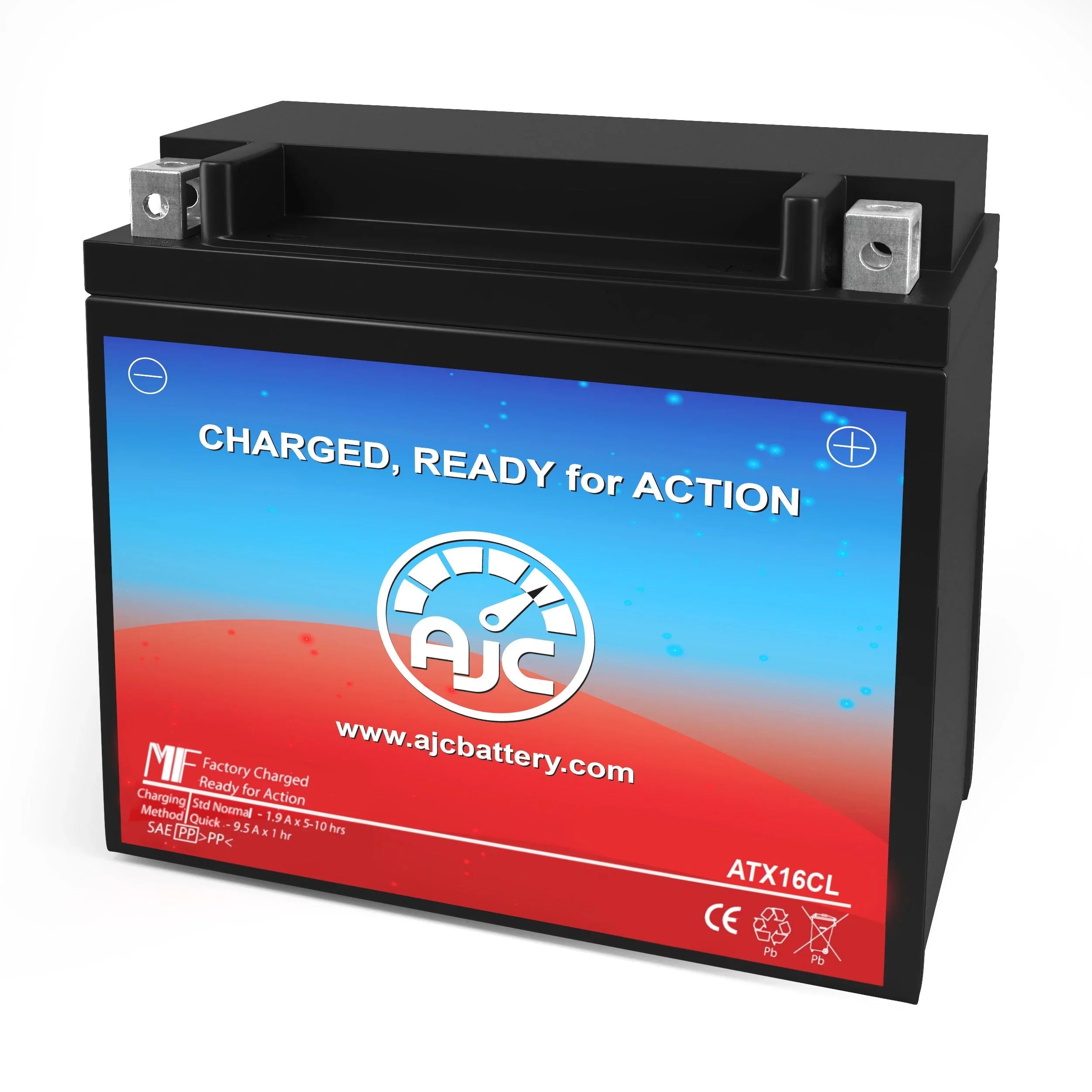 AJC Battery Compatible with Polaris Octane 800 800CC Personal Watercraft Replacement Battery (2001-2002)