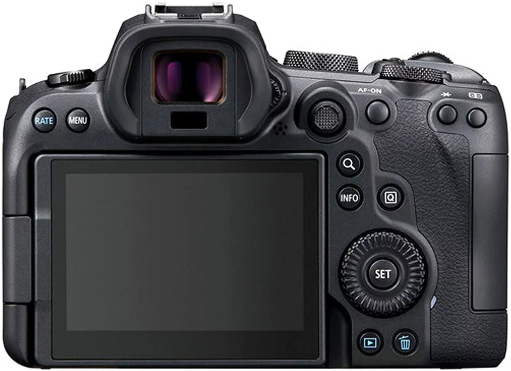 Canon EOSize R6 Mirrorless Digital Camera with RF 24-105mm f/4 L is USizeM Lens + RF 100-400mm is USizeM Lens + 128GB Memory + Case + Tripod + Filters 41pc Bundle