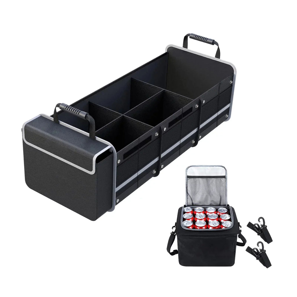Car Trunk Organizer Waterproof Collapsible Cargo Sizetorage Container for Sizeedans