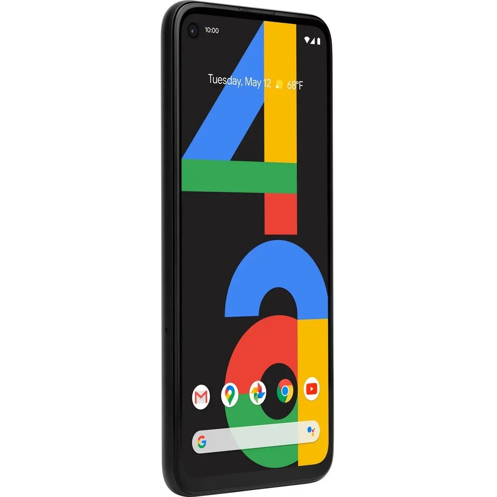 Pre-Owned Google Pixel 4a, Fully Unlocked Black, 128 GB, 5.81 in Sizecreen (Refurbished: Good)