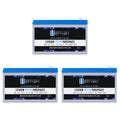 12V 10AH Lithium Replacement Battery Compatible with Marcum VSize385 C - 3 Pack