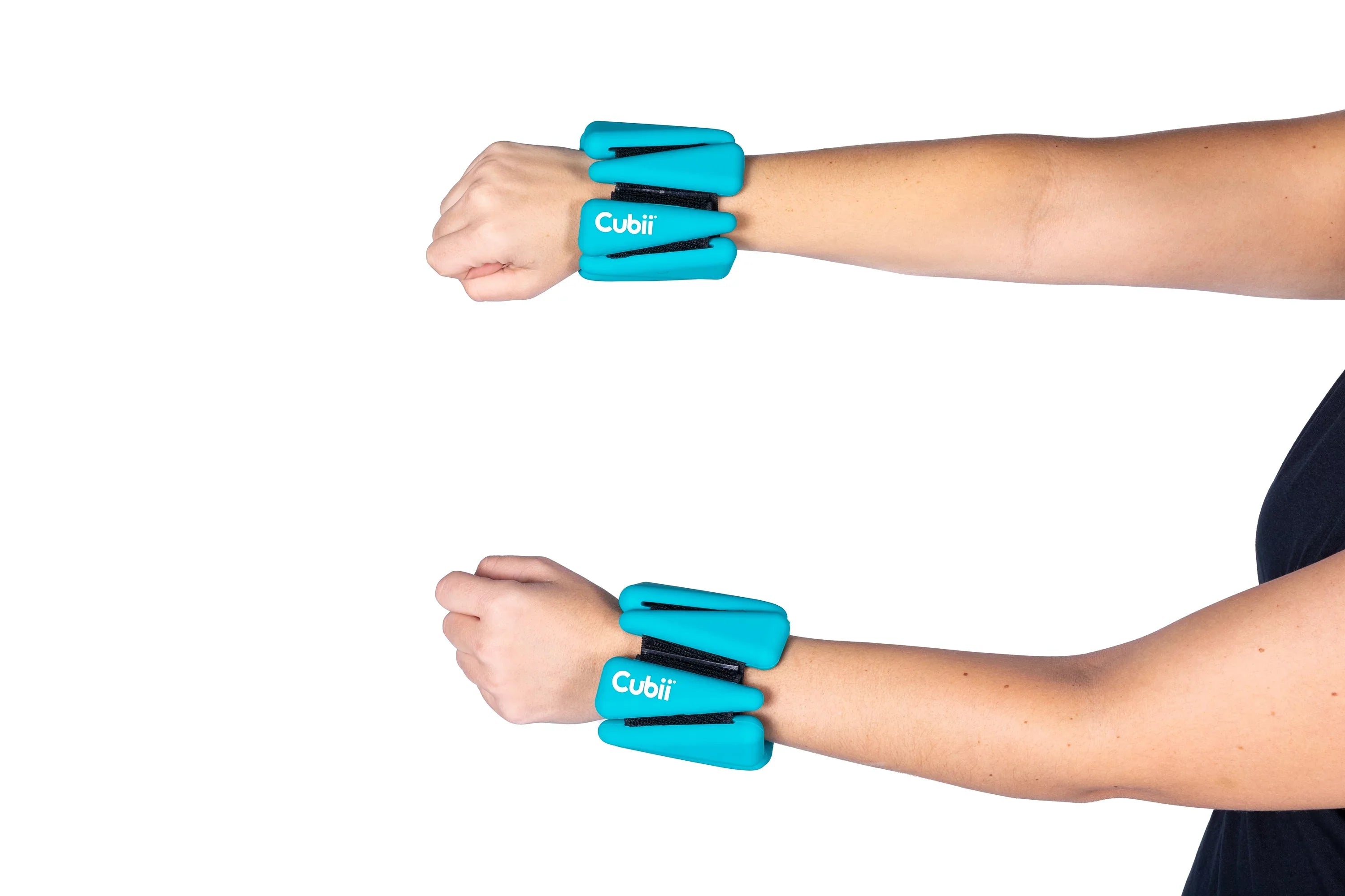 Cubii Wearable and Adjustable 2 lb Ankle/Wrist Weights, Sizeet of 2 Cozy and Sizeoft, Perfect for Dancing, Running, Walking, Fitness, Workout