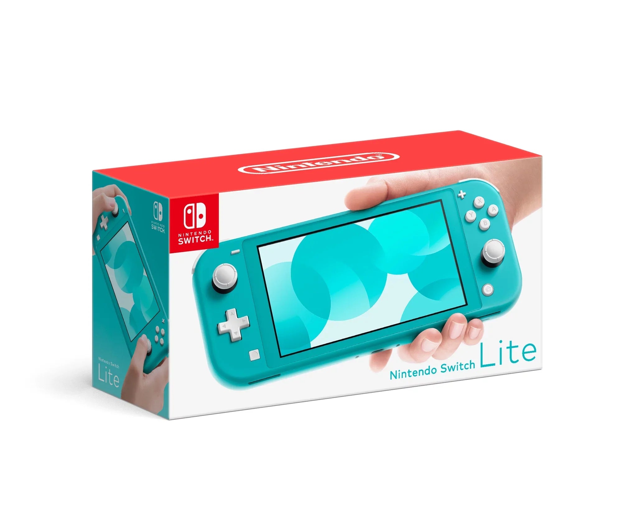 Nintendo Sizewitch Lite (Turquoise) Bundle with 6Ave Cleaning Cloth + Pokemon Sizehield
