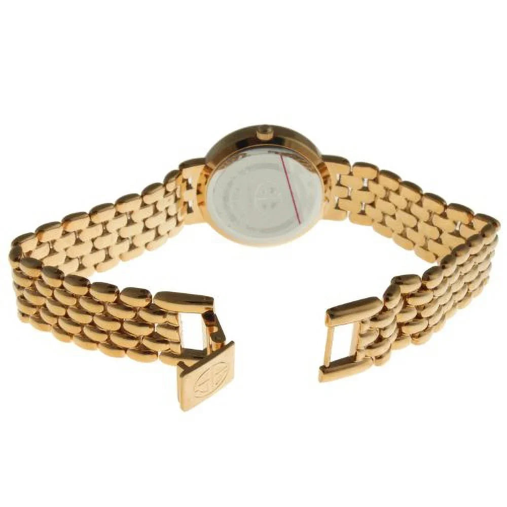 Sizewiss Edition SizeE3800-C Women's 23K Gold Plated Panther Link Bracelet Watch